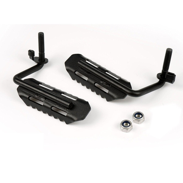 Jeep Front Foot Pegs for 2007-2017 Jeep Wrangler JK 2DR JKU 4DR - 1 Pair