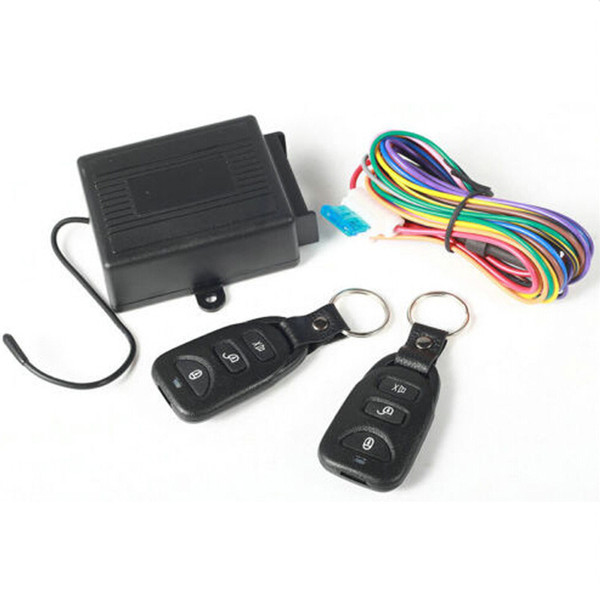 12V Universal Car Remote Control Central Door Lock Keyless Entry System Black New