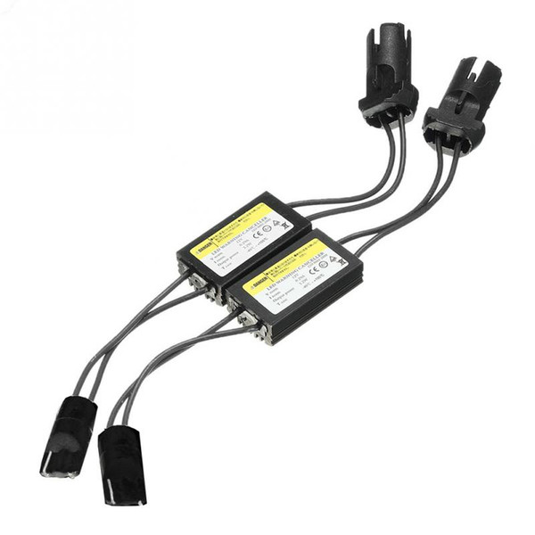 2Pcs/lot 12V 3.2W 0.29A LED Warning Canceller Decoder 501 T10 BA9S W5W NO Canbus OCB Error Load Resistor