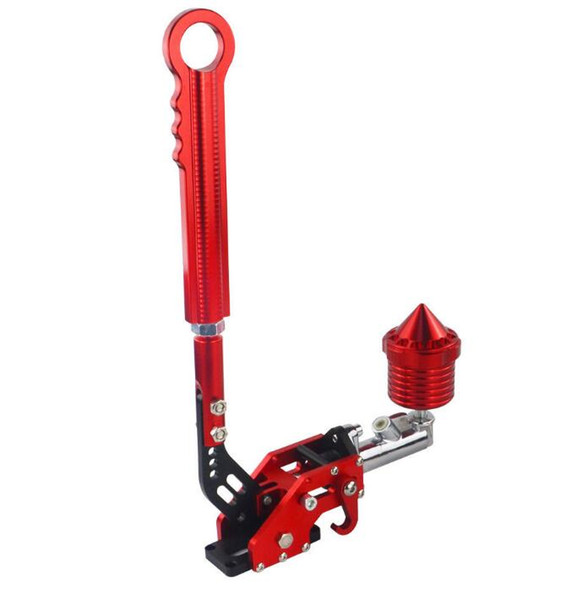 Red Hydraulic Horizontal Drift E Brake Parking 0.7Bar Handbrake Lever + Oil Tank