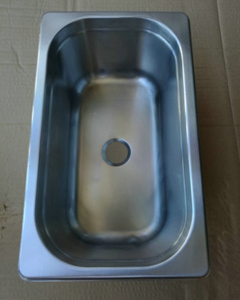 RV Caravan Camper Boat SS Rectangular Hand Wash Basin Kitchen Sink 350*215*150mm GR-568