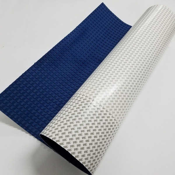 EVA Foam Dark Blue Square Diamond Grip Decking Sheet SUP SURF Boat Yacht With 3M Adhesive