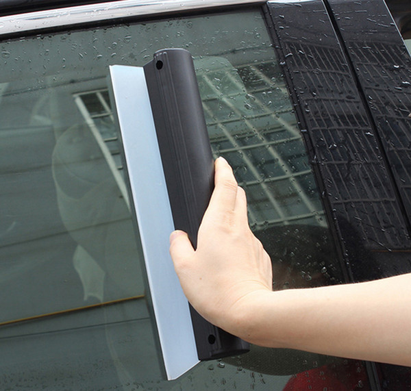 Universal Car Glass Cleaning Scraper Film Auto Snow Shovel Ice Tool Silicone Scraping Wiping Defrost Deicing Removal Rain Water