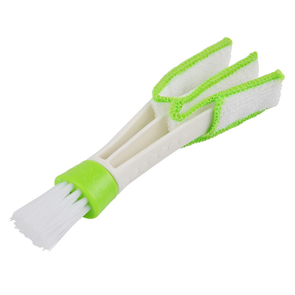 Car Air Conditioning Air Outlet Crevice Brush Car Corner Cleaning Brush Dust Collector Keyboard Cleaning Accessories