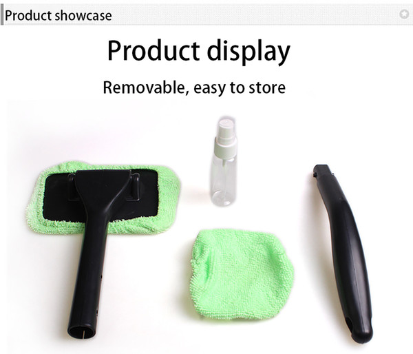 Best selling Car Microfiber Windshield Cleaner Auto Vehicle Washing Towel Brush Window Glass Wiper Dust Remover for Car Home