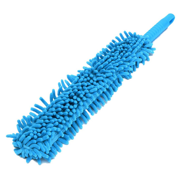 Dropshipping Flexible Extra Long Soft Microfiber Car Wheel Wash Brush Microfiber Wheel Cleaner Car Wash Accessorie