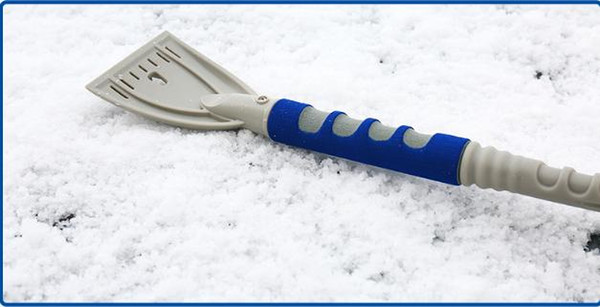 multi-purpose snow scraper automotive snow brush winter cleaning tool snow scraping skis defrost deicer shovel