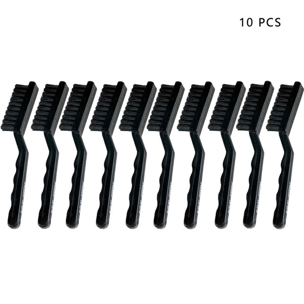 10pcs Tool Electronic Component Portable Repair Anti Static Brush Safe For PCB Dust Non Slip Crank Handle Clean Circuit Board