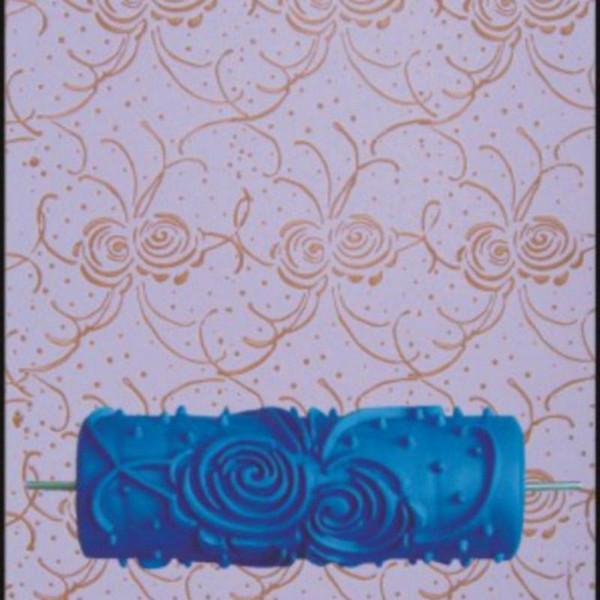 Pattern Embossing Paint Rubber Roller Wall Brush for Home Office Wall Decoration Save Time and Energy for Convenience