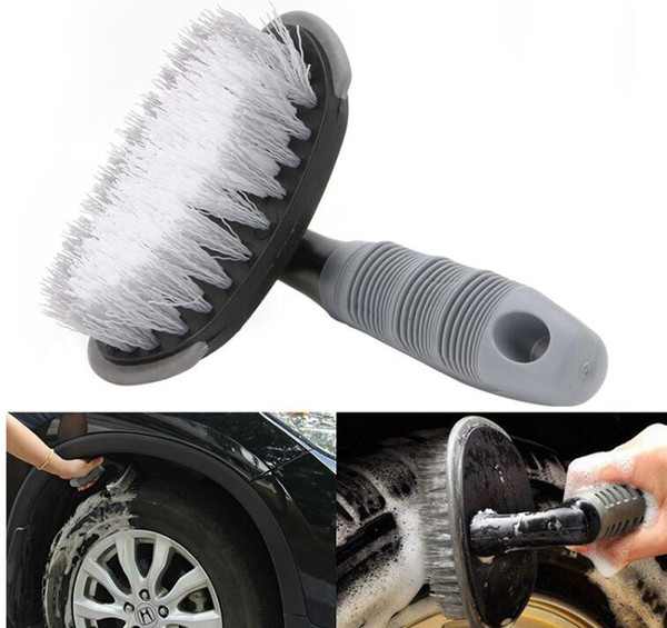 Car Tyre Cleaning Brush T-Type Multi-Functional Wheel Hub Brush Car Washing Tool New Arrival