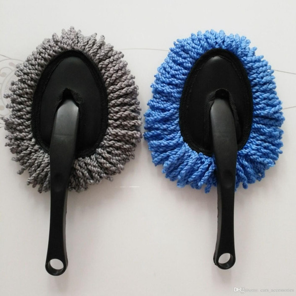 Microfiber Clean Car Duster Brush Wax Mop Truck Cleaning Dust brush Vehicle Auto Car Removal Mini Wax soft Brush TTA 75