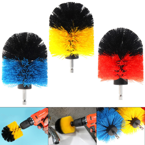 3.5 Inch Power Scrubber Brush Cleaning Tool for Bathroom Drill Carpet Tile Sink Plastic Mechanical Tool Brush