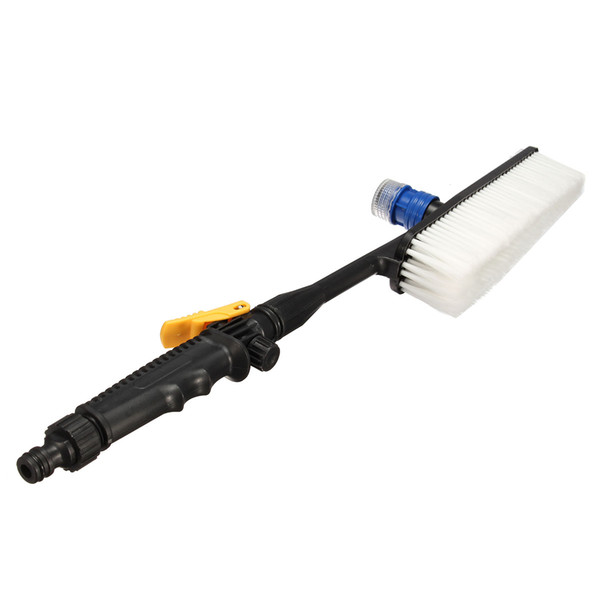 1 Set Car Wash Brush Long Handle Switch Water Flow Foam Gun Car Cleaning Tool Superfine Wire
