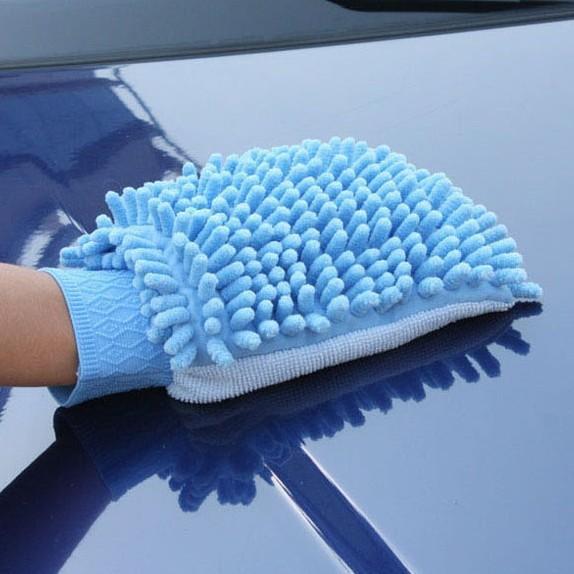 Super Mitt Microfiber Car Wash Washing Cleaning Gloves Car Washer 1203#03