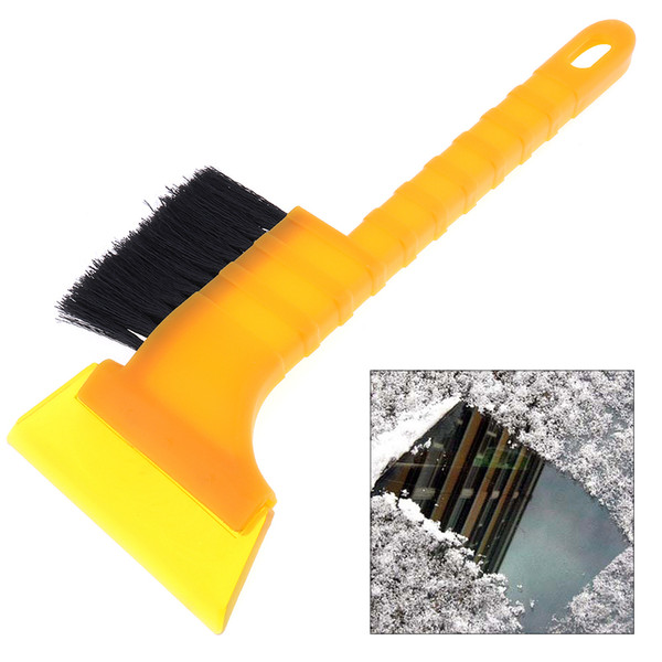 Multifunction Automobile Snow Shovel Two In One Long-Handled with Brush and Oxford Shovel Head for Cars CTE_400