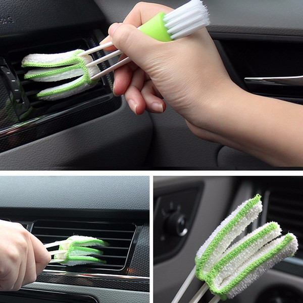 Microfiber Cleaning Brush For Air-condition Blinds Duster Car Care Tools Computer Detailing Cleaner tool Washer