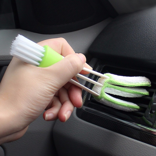 New Car Washer Microfiber Car Cleaning Brush For Air-condition Cleaner Computer Clean Tools Blinds Duster Car Care Detailing