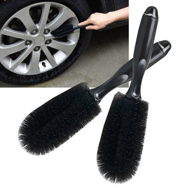 Vehicle Wheel cleaning Handle Brush Car Tire Rim washing tools colorful types outdoors travel cars Car Accessories LJJQ194