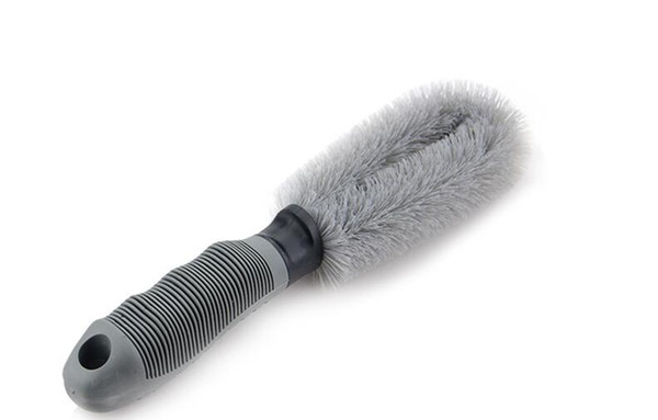 Vehicle wheel hub brush, car cleaning wheel special brush brush, steel ring brush car cleaning brush