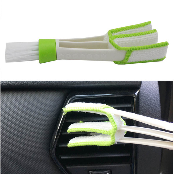 Car Air Freshener Brush clean ir Conditioning Vent Blinds Cleaning Brush For Series Part Accessories