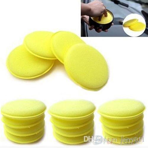 12x Waxing Polish Wax Foam Sponge Applicator Pads For Clean Cars Vehicle Glass 1OET