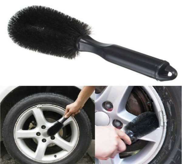 Car Wheel Tire Rim Scrub Brush Washing Cleaner Vehicle Truck Motorcycle Bicycle Washing Cleaning Tool DDA262