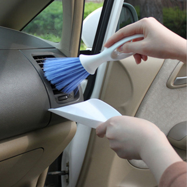 Car Cleaning Brush Car Air Conditioner Vent Slit Brush Instrumentation Dusting Blind Keyboard Cleaning Washer car Accessories
