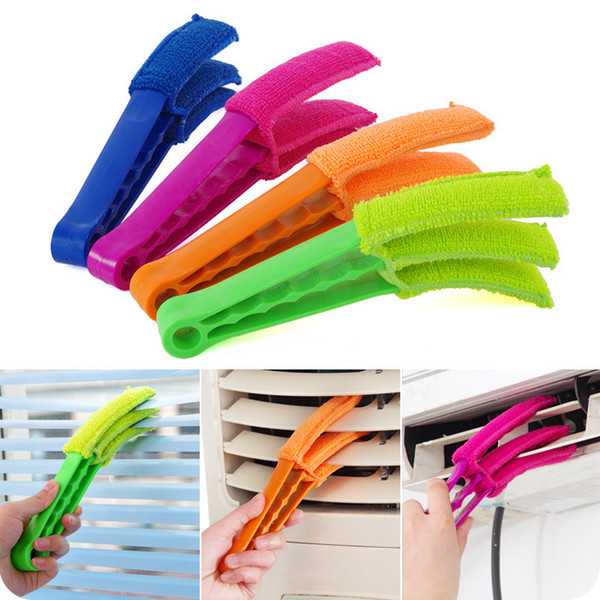 MINI WAX Brush Cute Multi-functional Car Duster Cleaning Dirt Dust Clean care Brushes Dusting Tool Mop Gray for WAX PC Keyboard