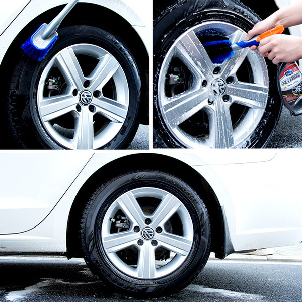 Vehicle-washing brush steel ring brush-cleaning automobile article set combination tool