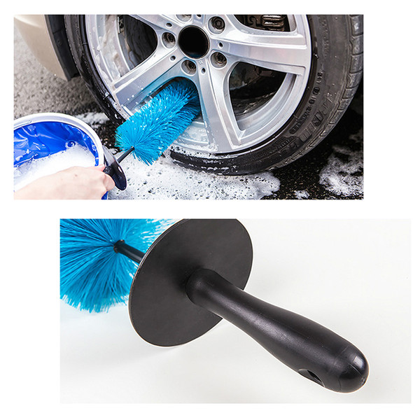 BU-Bauty Sword Shape Vehicle Washing Tools Car Tire Brush Car Rim Cleaning Brush Car Wheel Brush Wash Tool