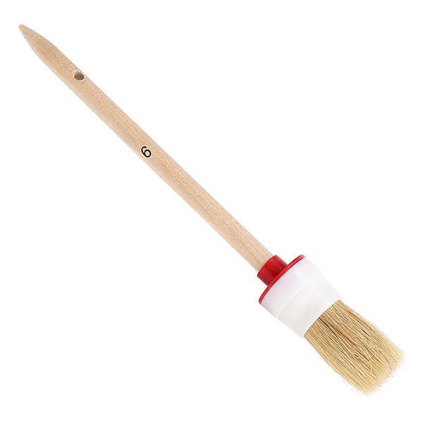 Car Brush Soft Bristle Wood Handle Auto Care for Interior Dashboard Rims Wheel Air-Conditioning Engine Wash Auto Detailing