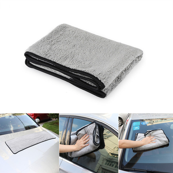 Super Absorbency Car Cleaning Cloth 100X40CM Premium Microfiber Auto Towel Ultra Size Towel One-Time Drying The Whole Vehicles