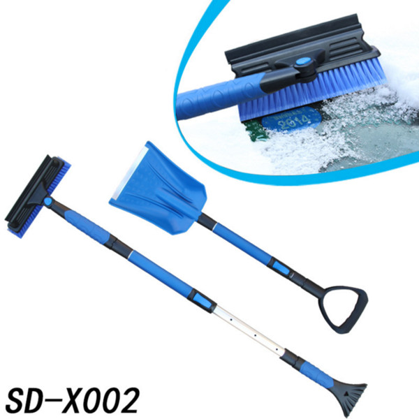 Multi-Function Telescopic Tool Suit Snow Shovel Car Home Winter Ice Snow Frost Fog Ice Shovel Snow Brush