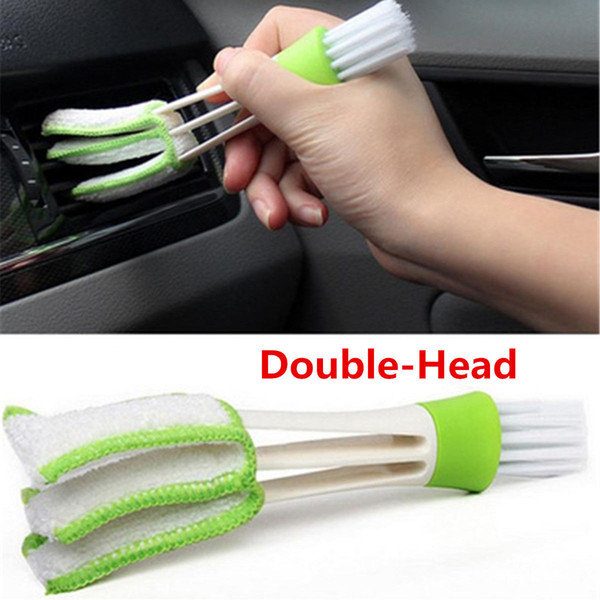1 pcs Mini Duster Air Vent Blinds Duster Cleaning Brush Dust Brush Car Interior Car Air Outlets Cleaning Tools
