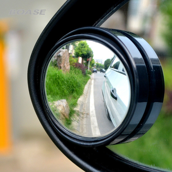 ar Wash Maintenance Convex 2pcs/lot 3R-035 Auto Rearview Small Round Mirror Blind Spot Mirror Wide-angle Lens 360 Degrees Adjustable Re...