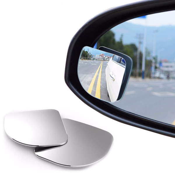 2pcs/lot new 360 degree car rearview wide angle round convex lens parking mirror rearview mirror rain cover auto parts 2pcs/lot new