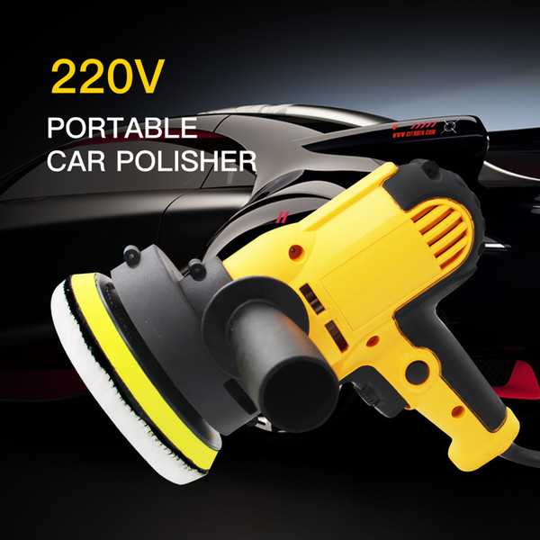 lectric Polisher Machine 220V 500 3500rpm 600W Auto Polishing Machine 6 Speed Sander Polish Waxing Tools Car Accessories Electric Car Po...