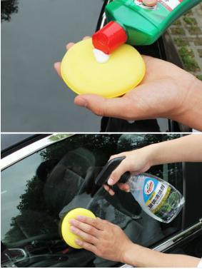 Wax sponge for automobile crystal plating, thickening, circular polishing, waxing, cotton wax, special manual tool for automobile