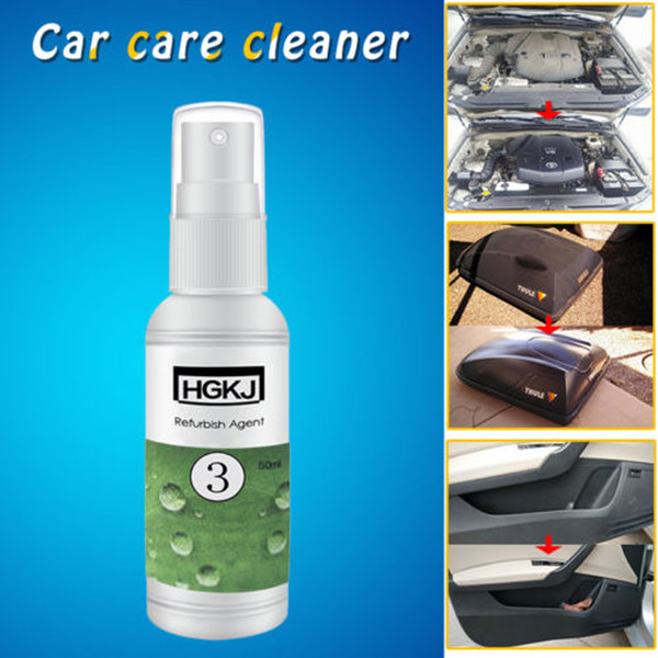 Car Clean Detergent Magic Wipe 50ML Multi Functional Refurbisher Agent Clean Detergent Cleaner For Car Accessorizes dropship d6