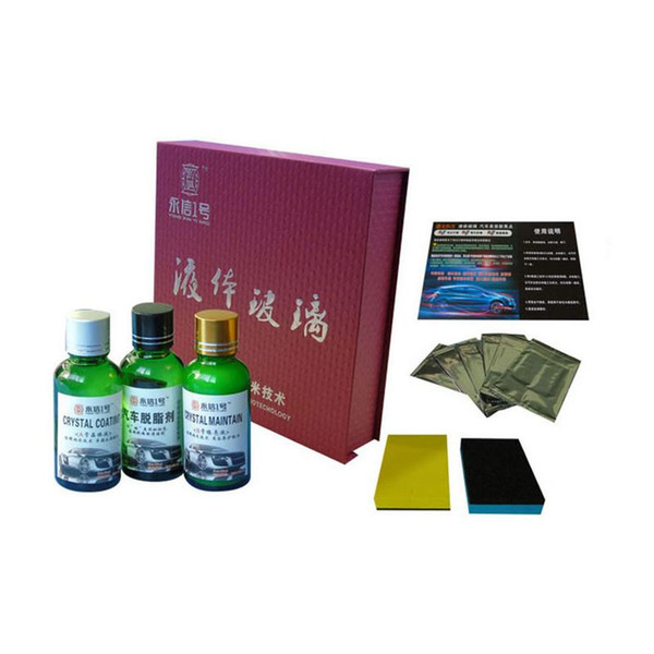 3PCS/Set Automotive Plating Crystal Nano Coating Film Repair Agent Car Liquid Scratches Oxidation Polishing Coating