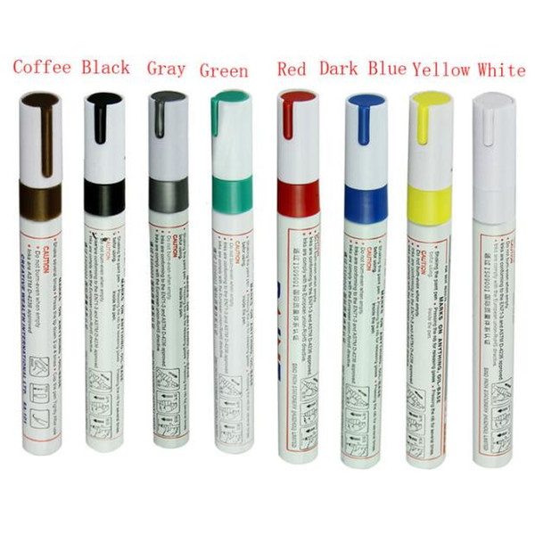 Car Styling Colorful Waterproof Pen Car Permanent Tyre Tire Metal Paint Marking Pen Marker Motor Bike Permanent Paint Markers#7