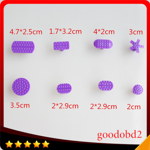 High Qaulity Dent Removal Glue Tabs PDR Tool 8pcs Dent Repair Pulling Tabs Paintless Remover Tools for Car Damage