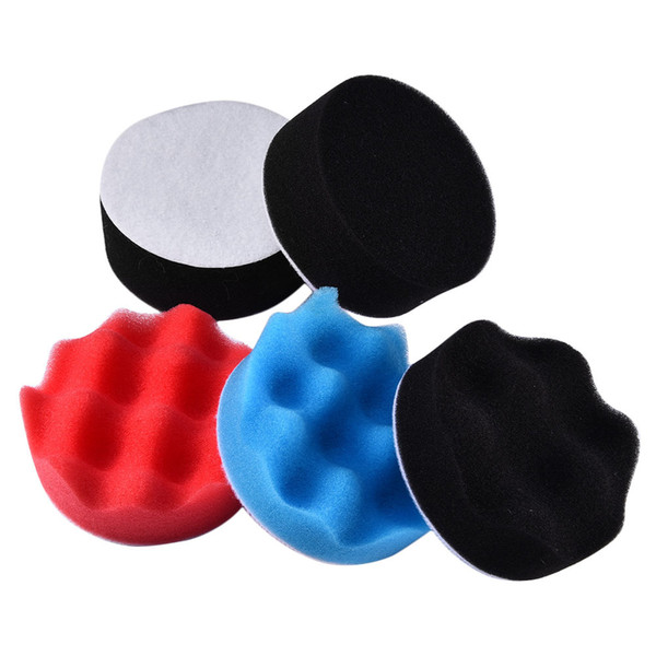 7pcs 8CM Polishing Buffing Pad Kit for Auto Car Polishing Wheel Kit Buffer With Drill Adapter Car Removes Scratches
