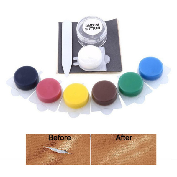 Repair Tool Liquid Skin Leather Auto Car Seat Sofa Coats Holes Scratch Cracks Rips No Heat Liquid Leather Vinyl Repair Kit