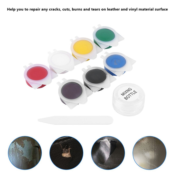 Universal Auto Leather Repair Tool Kit Car Seat Sofa Scratch Crack Repair Restoration Car Accessories