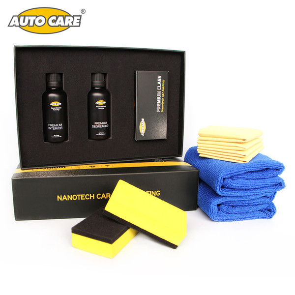 Car Care Car Seat 9H Glass Coating Liquid Ceramic Cover Interior Seat Waterproof Protection Agent Degreasing Agent Tools