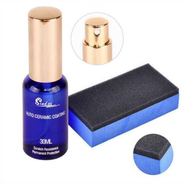 30ml 9H Anti-scratch Liquid Coating Super Hydrophobic Nano Ceramic Coating Auto Detailing Glasscoat