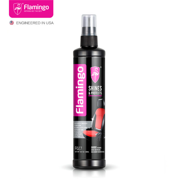 295ml Car Leather Protects Protectant Shines Plastic Rubber Vinyl Care Restores Interior Seats Cleaner 10.41 OZ