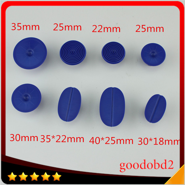 Professional PDR glue tabs car of the dents Suit for Dent bridge/T bar/ slide hammer/ Dent lfiter tool 8x size shape pulling tab