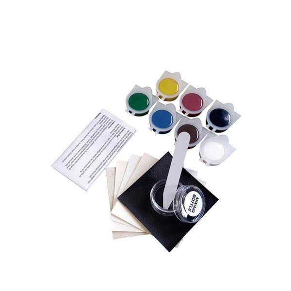 MOONBIFFY Newest Auto Car Seat Sofa Coats Holes Scratch Cracks Rips No Heat Liquid Leather Vinyl Repair Kit Leather Repair Tool